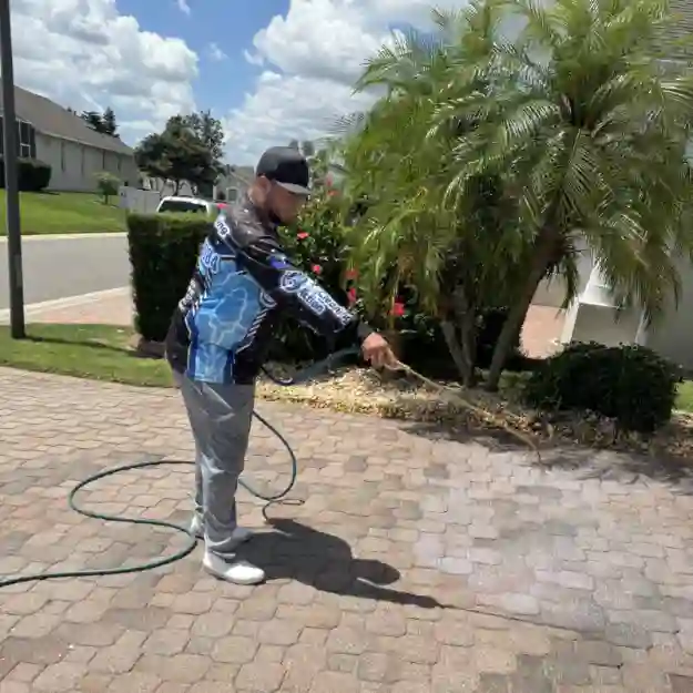 PCA Washing Performing Paver Cleaning and Sealing in Polk County and Central Florida.